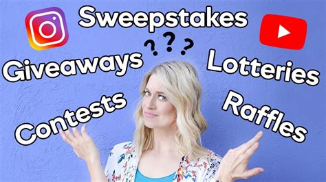 giveaway vs raffle|sweepstakes vs raffle.